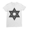 star blacked Ladies Fitted T-Shirt