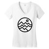 mountain bold (for light) Women's V-Neck T-Shirt