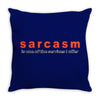 funny t shirt sarcasm is one of the services i offer rude tee offensiv Throw Pillow