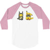 totoro &amp; pikachu onesie 3/4 Sleeve Shirt
