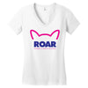 pussy roar - women's march alliance Women's V-Neck T-Shirt