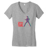 legends never die Women's V-Neck T-Shirt