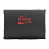 enjoy cocaine funny gray Accessory Pouches