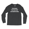 i'm not bossy i just know what you should be doing Long Sleeve Shirts
