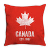 Canada Est 1867 Throw Pillow