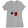 143. my wife sunning her clothes 039 Ladies Fitted T-Shirt