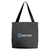 aperture laboratories Tote Bags