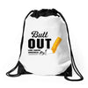 Butt Out Lung Cancer Awareness Drawstring Bags