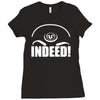 teal'c indeed Ladies Fitted T-Shirt