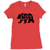 baby bear Ladies Fitted T-Shirt