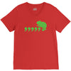 comma chameleon V-Neck Tee