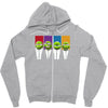 reservoir turtles Zipper Hoodie