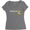 Mommy to Bee Baby Boy Women's Triblend Scoop T-shirt