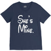 she's mine V-Neck Tee