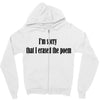 i'm sorry Zipper Hoodie