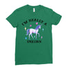i'm really a unicorn Ladies Fitted T-Shirt