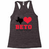 Texas Loves Beto Racerback Tank