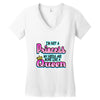 not princess queen Women's V-Neck T-Shirt