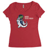 houston we have a problem Women's Triblend Scoop T-shirt