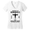 Property Of Honnouji Athletics Dept. Women's V-Neck T-Shirt