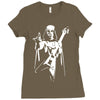 darth vader heavy metal Ladies Fitted T-Shirt