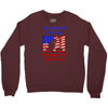 we stand for the flag Crewneck Sweatshirt