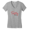 fahrie77 Women's V-Neck T-Shirt