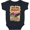 sell midget ideal birthday gift or present Baby Bodysuit