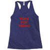 vote for pedro ringer t shirt napoleon dynamite ninja skills Racerback Tank