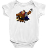 just a viking and his horse Baby Onesie