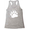 tiger paw sticker vinyl decal   wildcat claws print pet car window tru Racerback Tank