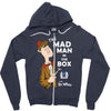 the mad man in the box Zipper Hoodie