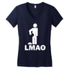 lmao laughing my ass Women's V-Neck T-Shirt