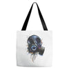 gas mask Tote Bags