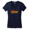 new alva skateboard skate decks logo Women's V-Neck T-Shirt