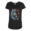 game of dragons Maternity Scoop Neck T-shirt