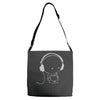music Adjustable Strap Totes