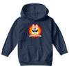 too hip to hop   bunny easter Youth Hoodie