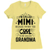I Am Called Mimi... Ladies Fitted T-Shirt