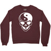 yin yang skull (2) Crewneck Sweatshirt