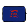 vote for pedro ringer t shirt napoleon dynamite ninja skills Laptop sleeve