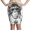 monkey hipster Pencil Skirts