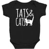 tats and cats Baby Bodysuit