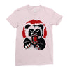 angry panda Ladies Fitted T-Shirt
