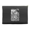 boombox skull Accessory Pouches