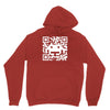 space alien qr code Unisex Hoodie