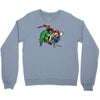 raphael meets mario Crewneck Sweatshirt