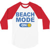beach mode on 3/4 Sleeve Shirt