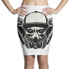 gas mask Pencil Skirts