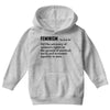 Feminism Noun Youth Hoodie